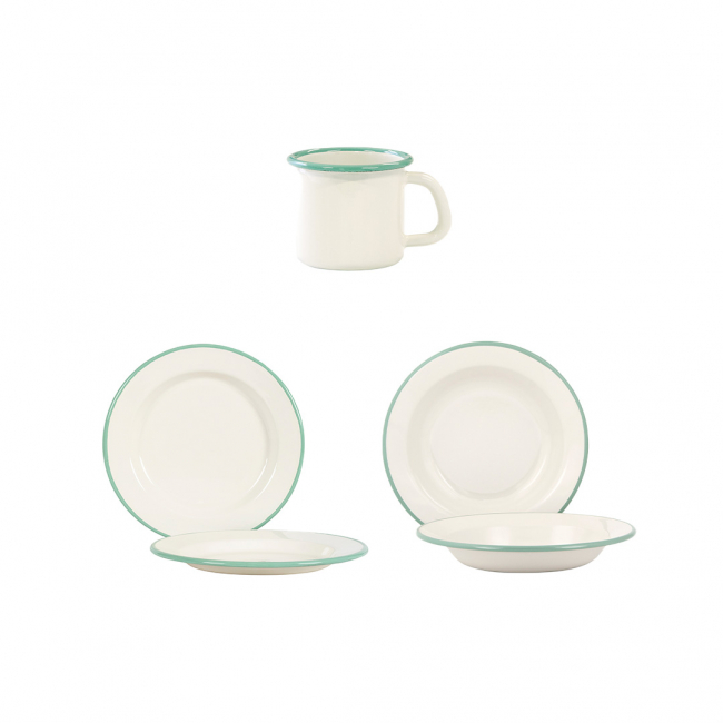 Servisepakke - 12 deler - Cream Lux