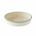 Ildfast form rund ø24 cm, Cream Lux