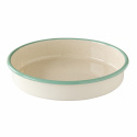 Ildfast form rund ø28 cm, Cream Lux