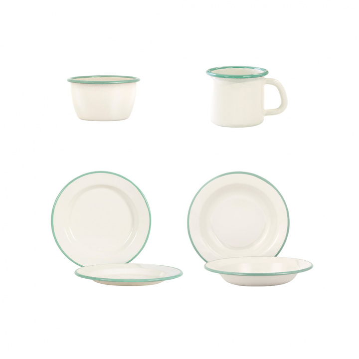 Servisepakke - 16 deler - Cream Lux i gruppen hos Kockums Jernverk AB (SET0008)